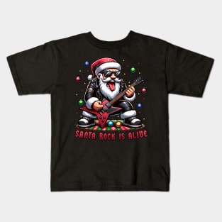 Rockstar Santa Kids T-Shirt